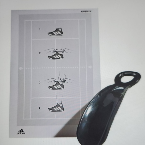 Adidas Stycon Laceless Hardcourt Tennis Shoes - Picture 4 of 5